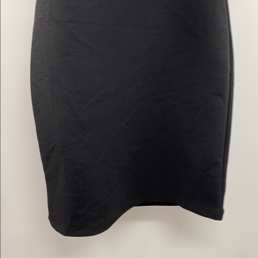 Zara organza asymmetrical black mini dress - Picture 14 of 16